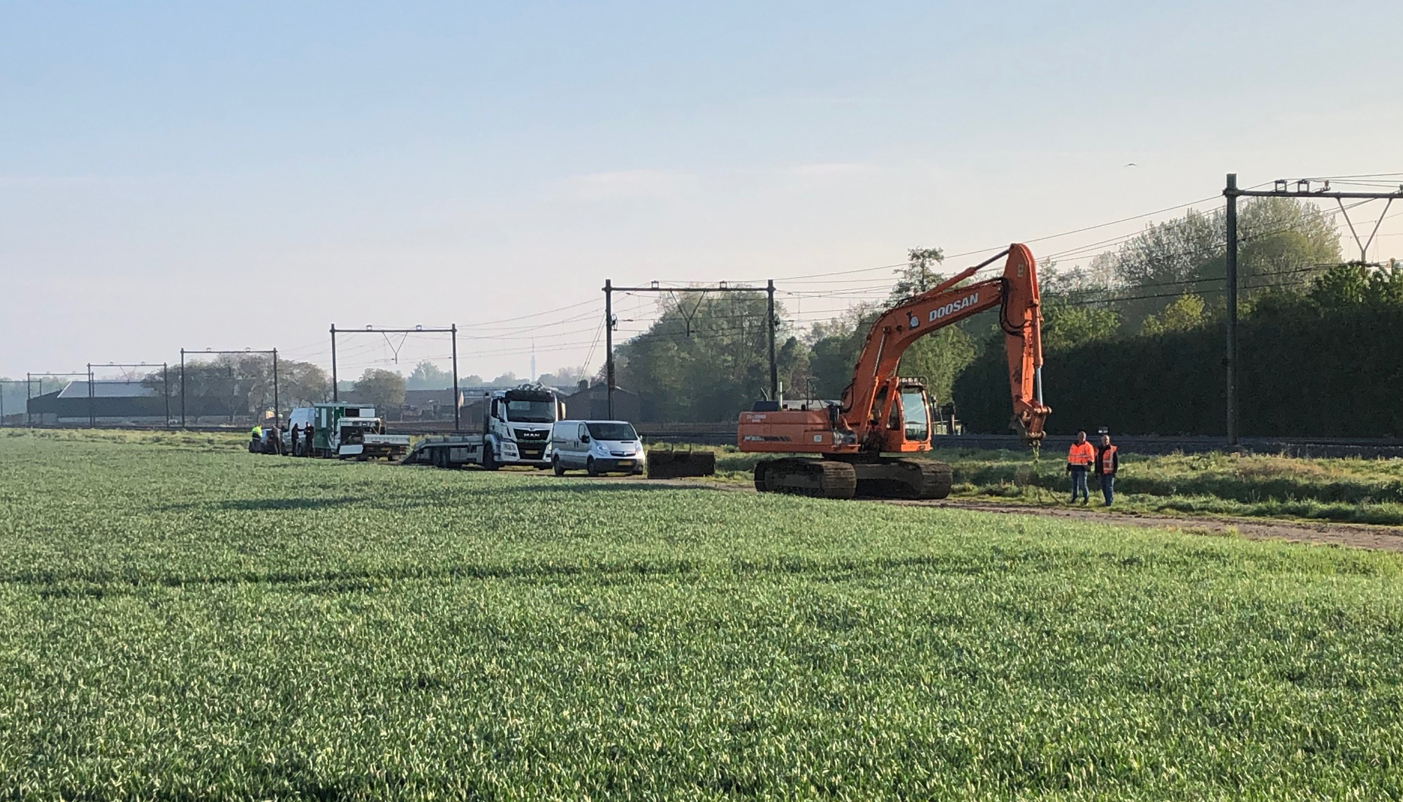 Unieke samenwerking aan het spoor